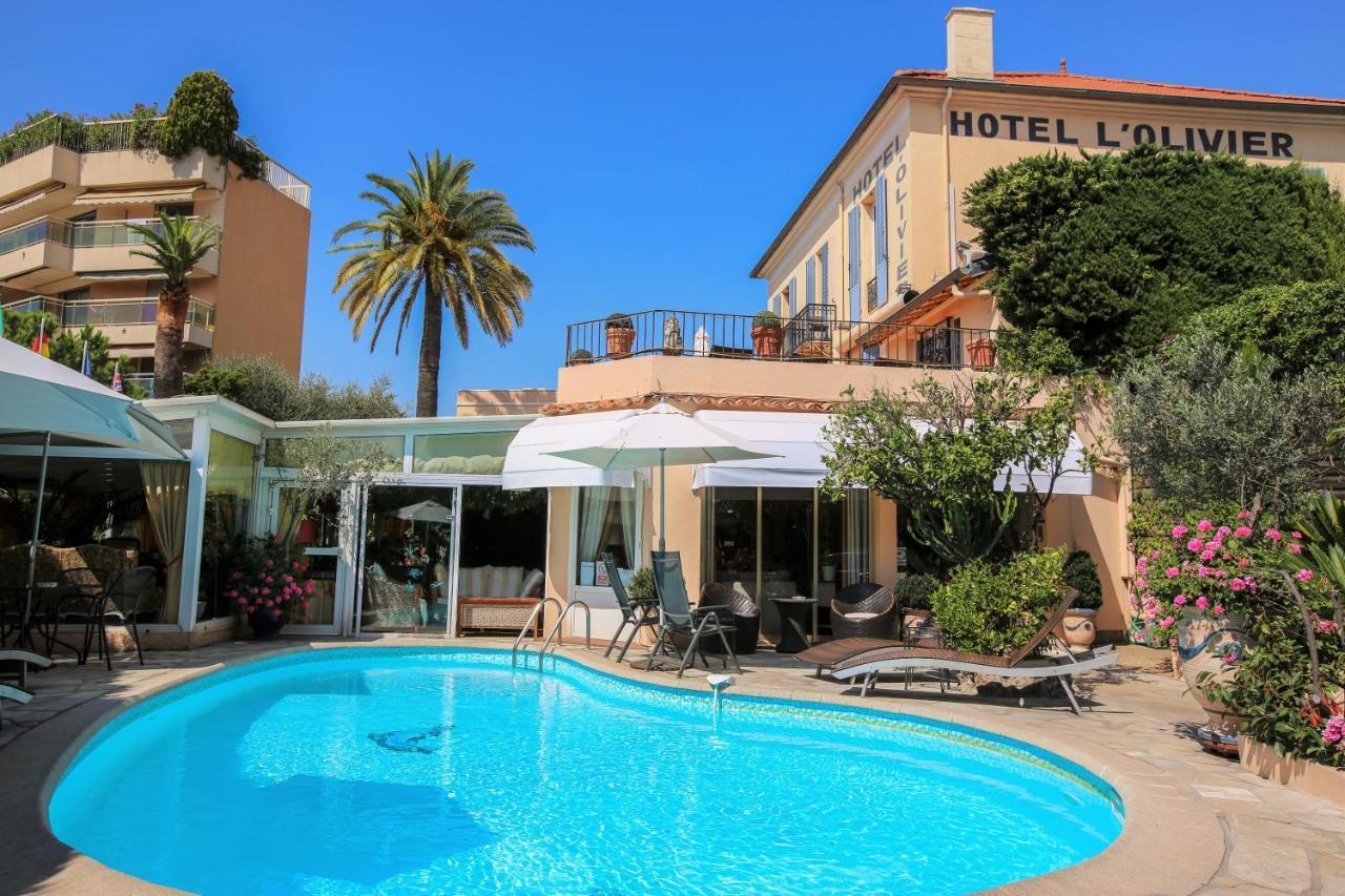 Hotel L'Olivier - Piscine & Parking Cannes Exterior foto