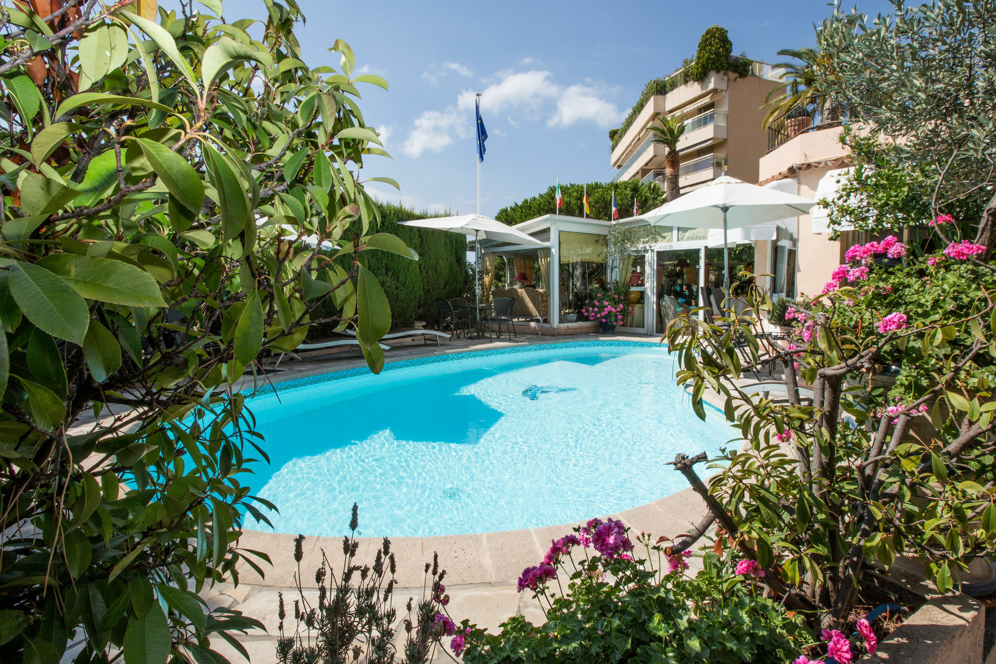 Hotel L'Olivier - Piscine & Parking Cannes Exterior foto